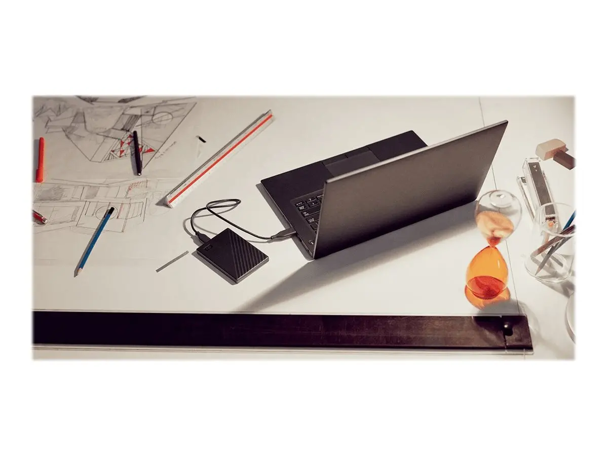Твърд диск, Western Digital My Passport 5TB Black ( 2.5", USB 3.2 ) - image 4