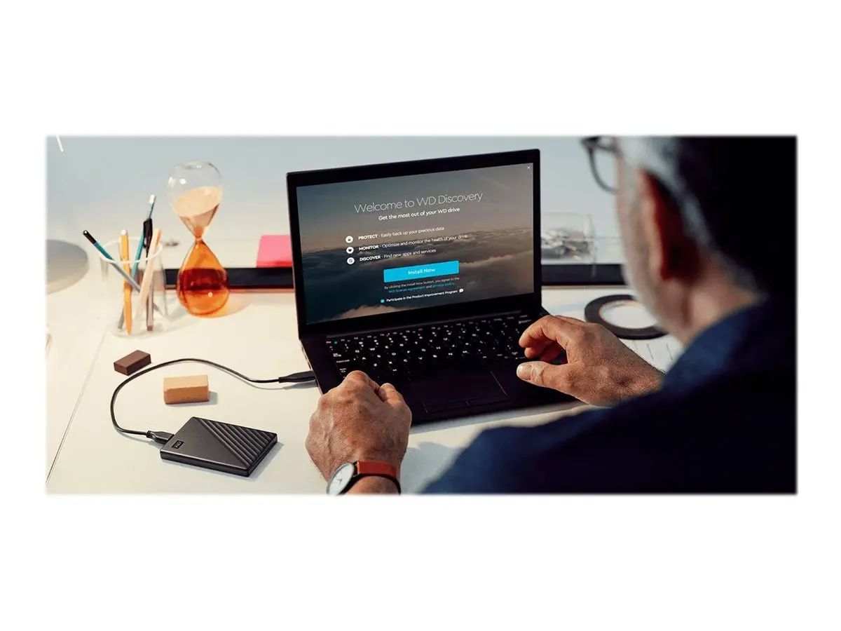 Твърд диск, Western Digital My Passport 5TB Black ( 2.5", USB 3.2 ) - image 6