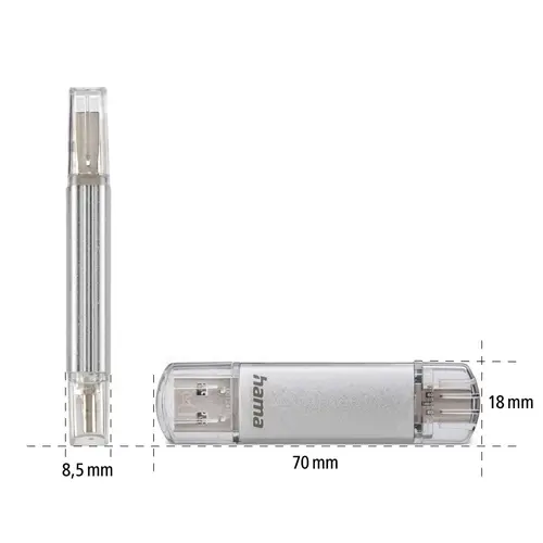 USB памет HAMA Тип USB-C/UBS 3.0  Laeta, 64GB, 40GB/s - image 7