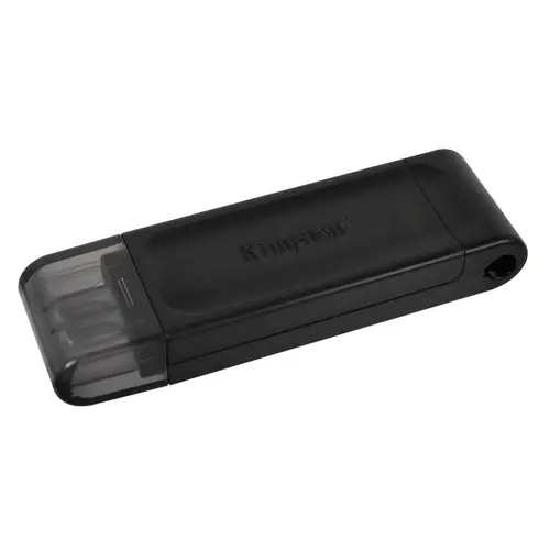 USB памет KINGSTON DataTraveler 70, 128GB,USB-C 3.2 Gen 1, Черна - image 1