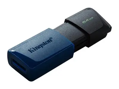 USB памет KINGSTON DataTraveler Exodia M, 64GB,USB 3.2 Gen 1, Черна - image 3