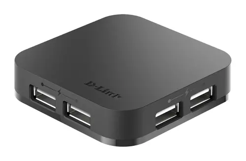 USB hub, 4 θύρες, D-LINK-DUB-H4-E - 2