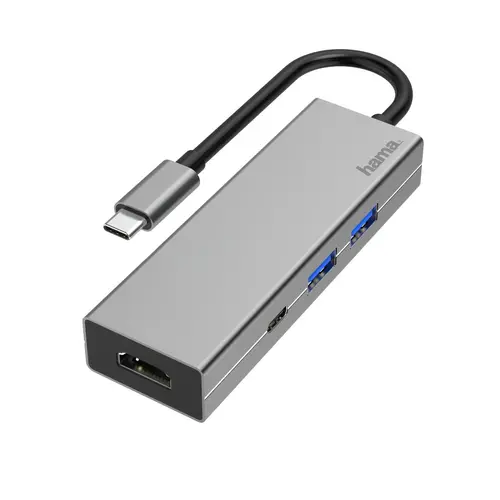 Hub USB-C cu 4 porturi, HAMA-200107 Hub USB-C cu 4 porturi, HAMA-200107