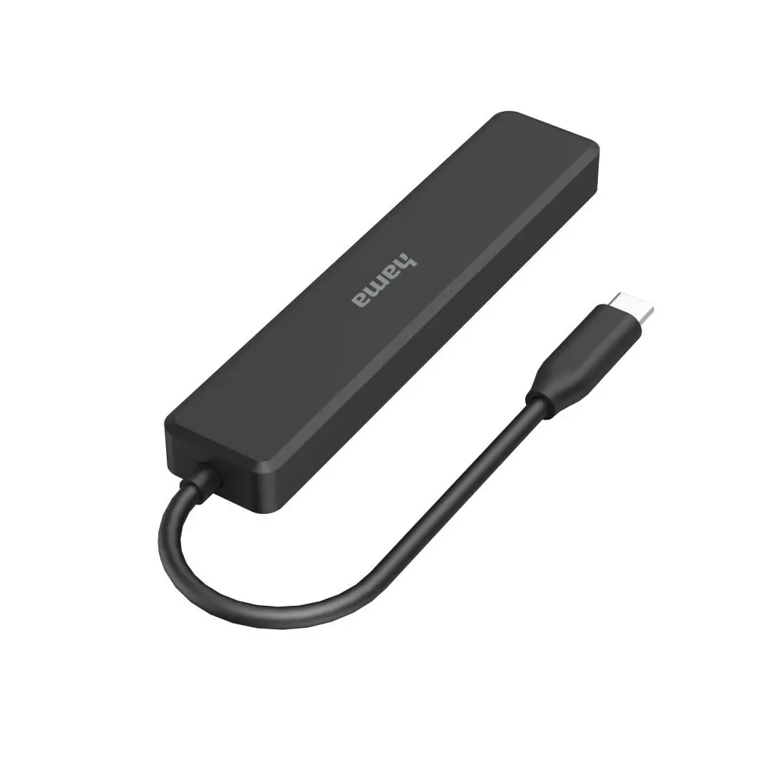 USB-C, 5-портов хъб, 3х USB-A,1x USB-C, HDMI,4К, Черен