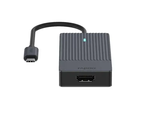Hub USB-C, 4 porturi, RAPOO-11409 - 1