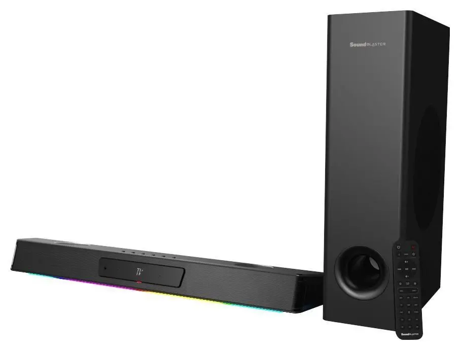 Σύστημα ήχου Creative Katana V2X, 2.1, Super X-Fi, HDMI, USB-C, TOSLINK, 90W - image 2
