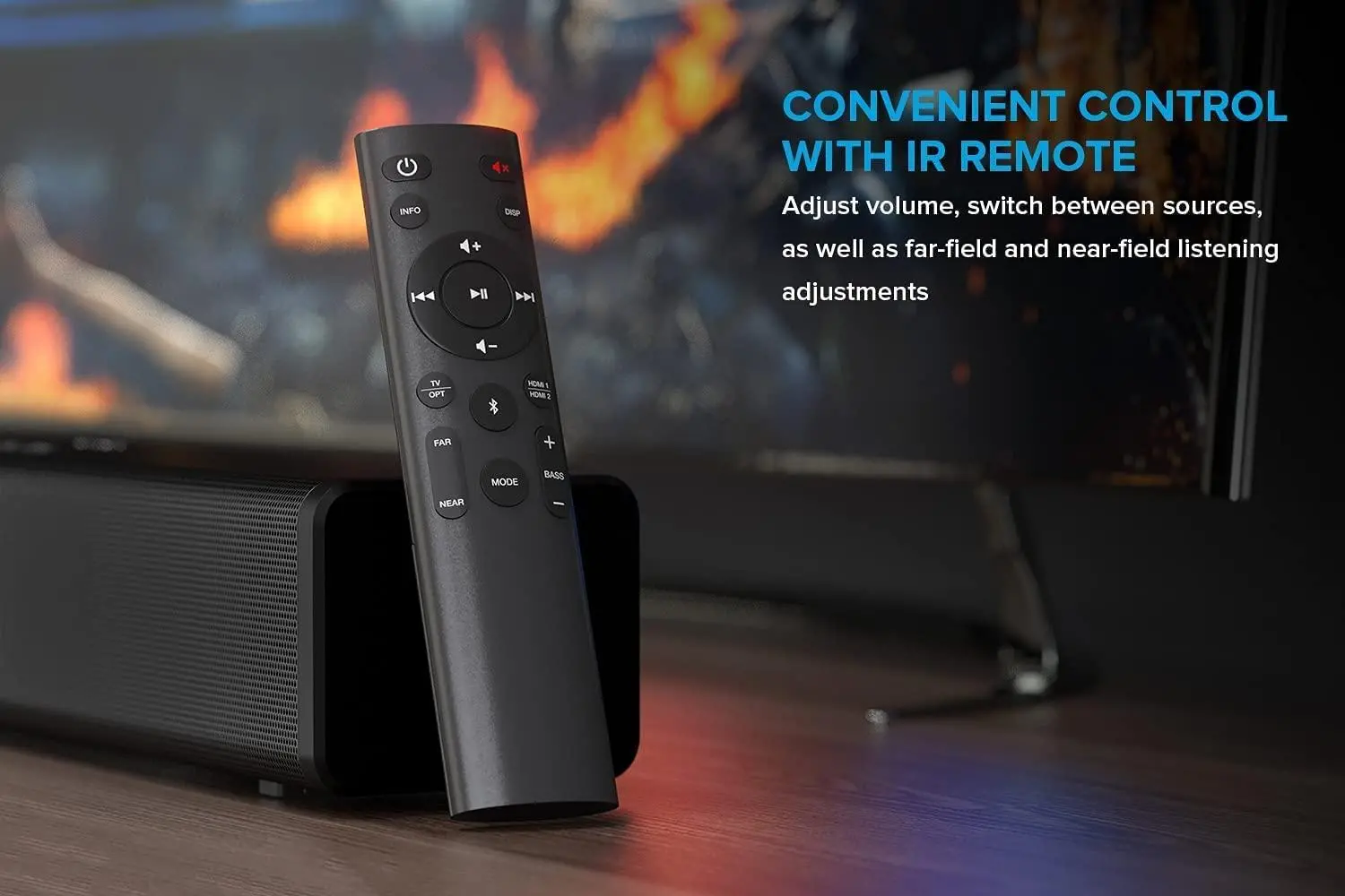 Звукова система 2.1 Creative Stage 360, Bluetooth 5.0, Dolby Atmos, HDMI 2.0, ARC, Черен - image 4