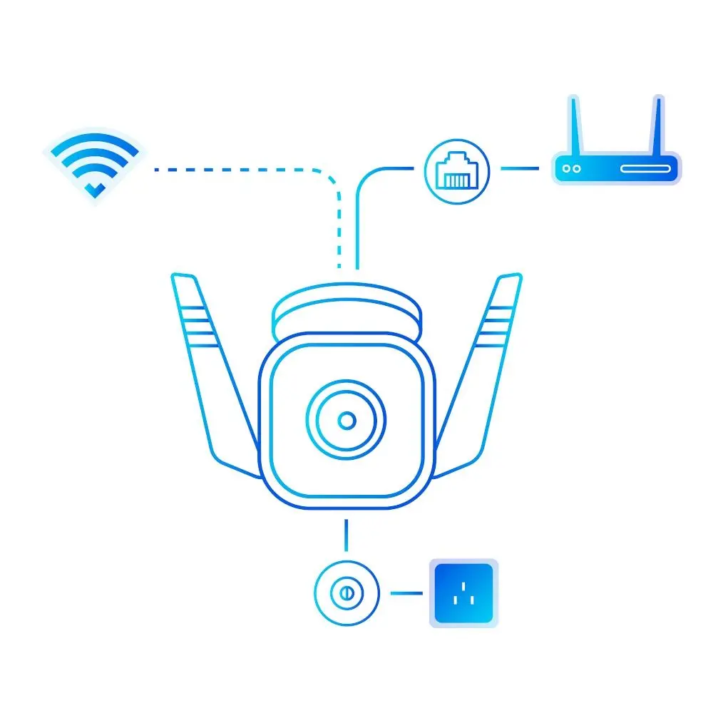 Εξωτερική κάμερα ασφαλείας WiFi TP-Link Tapo C310 - image 3