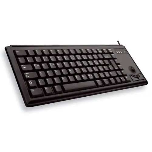 Компактна жична клавиатура CHERRY G84-4400 с Trackball - image 1