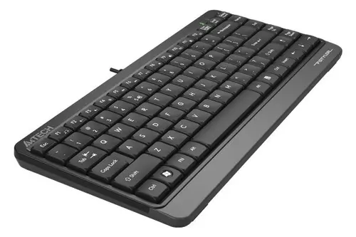 Мини клавиатура A4tech FK11, Жична, USB, hot keys 12, кабел 1,5 m, Черна - image 1