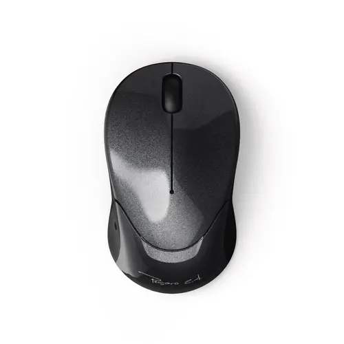 Мини оптична мишка HAMA Pesaro 2.4, 1200 dpi, Безжична, Черна - image 1
