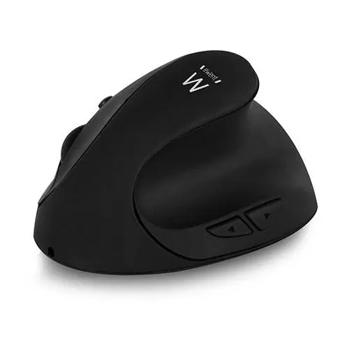 Оптична мишка Ewent EW3150, Безжична, Вертикална, 1600 dpi, USB, Черна - image 1