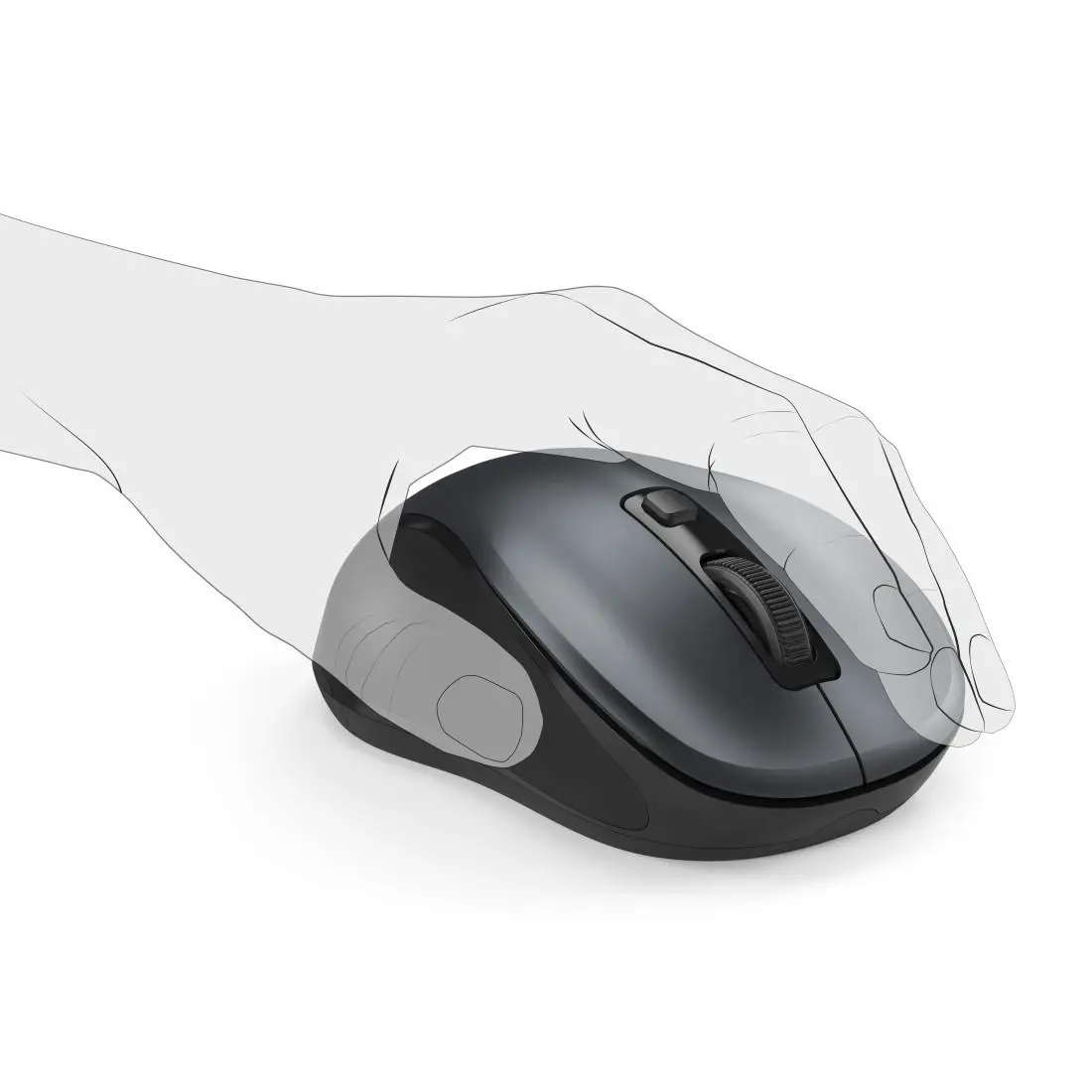 Блутут мишка HAMA "Canosa V2", Черен - image 2