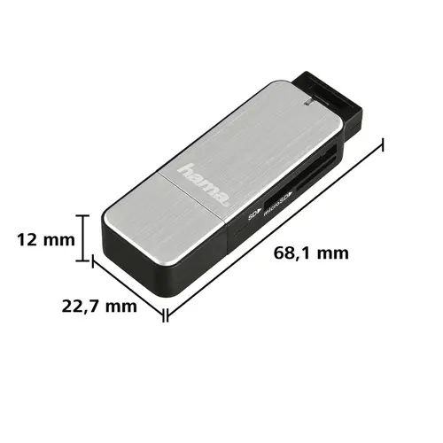 Четец за карти HAMA, USB 3.0, 123900 - image 1