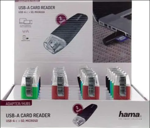 Четец за карти HAMA, USB 2.0, 200132 - image 5