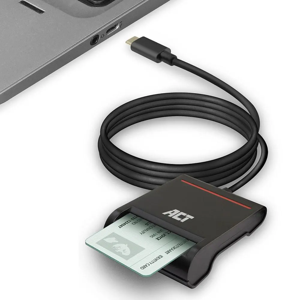 Четец на смарт карти ACT AC6020, USB 3.2 Gen 1 - image 2