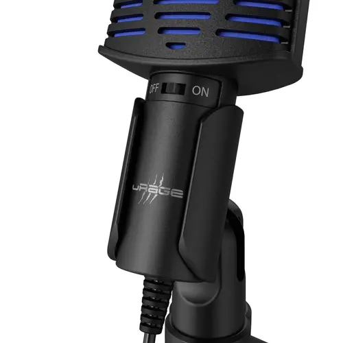 Настолен микрофон uRage Stream 100, USB, Черен - image 2