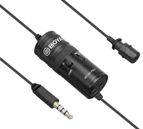 Микрофон брошка BOYA BY-M1 Pro, 3.5mm жак - image 1