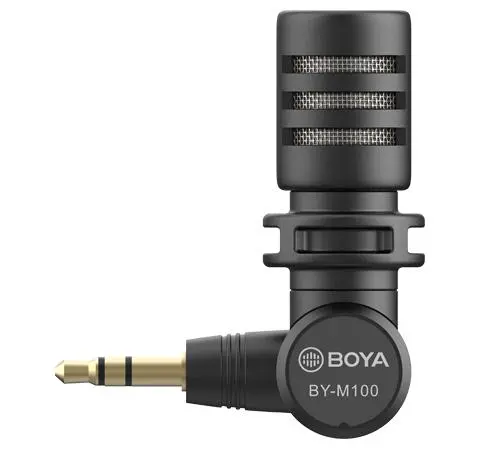 Микрофон BOYA BY-M100 компактен, 3.5mm жак