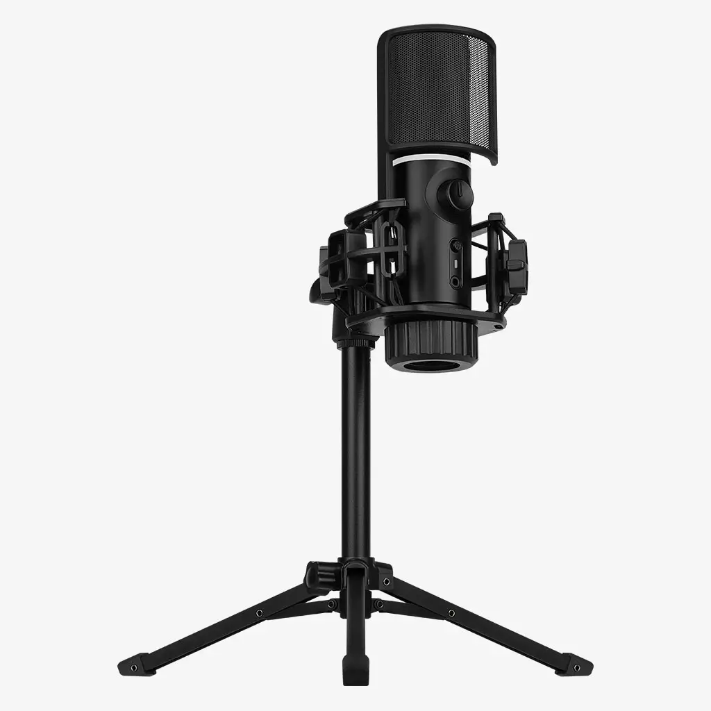 Настолен микрофон Streamplify MIC RGB, USB-A, стойка трипод - image 3