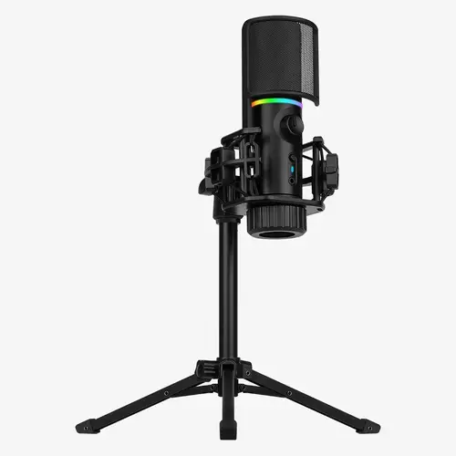 Настолен микрофон Streamplify MIC RGB, USB-A, стойка трипод - image 4