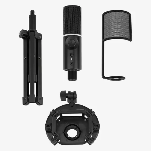 Настолен микрофон Streamplify MIC RGB, USB-A, стойка трипод - image 7