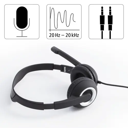 Căști cu microfon HAMA HS-P150 - 12