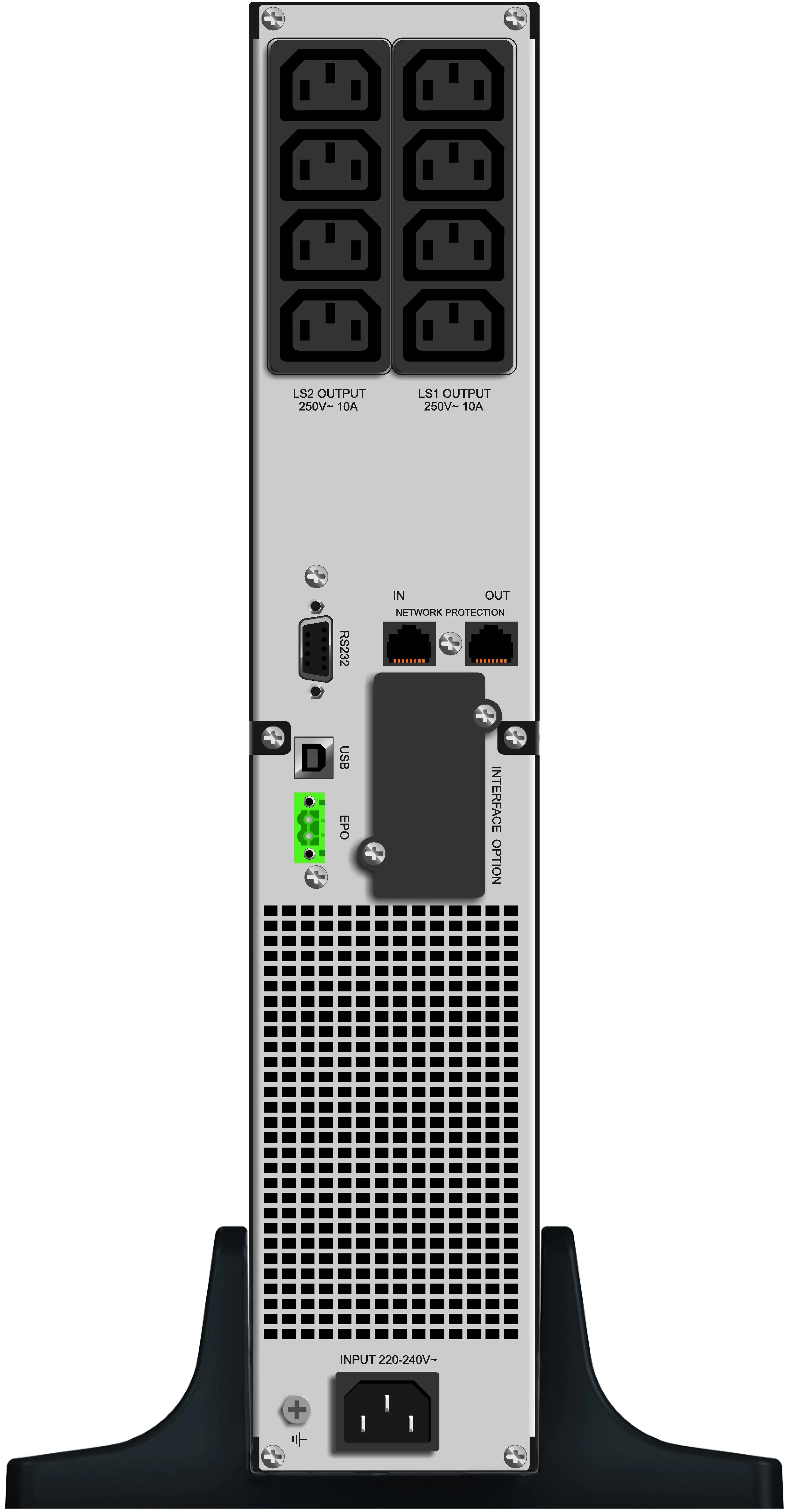 UPS POWERWALKER VI 1500RT HID LCD, 1500VA, Line Interactive - image 1