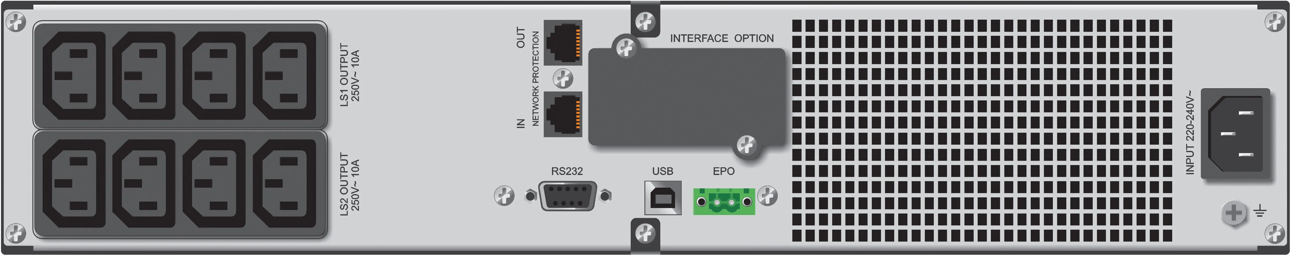 UPS POWERWALKER VI 1500RT HID LCD, 1500VA, Line Interactive - image 3