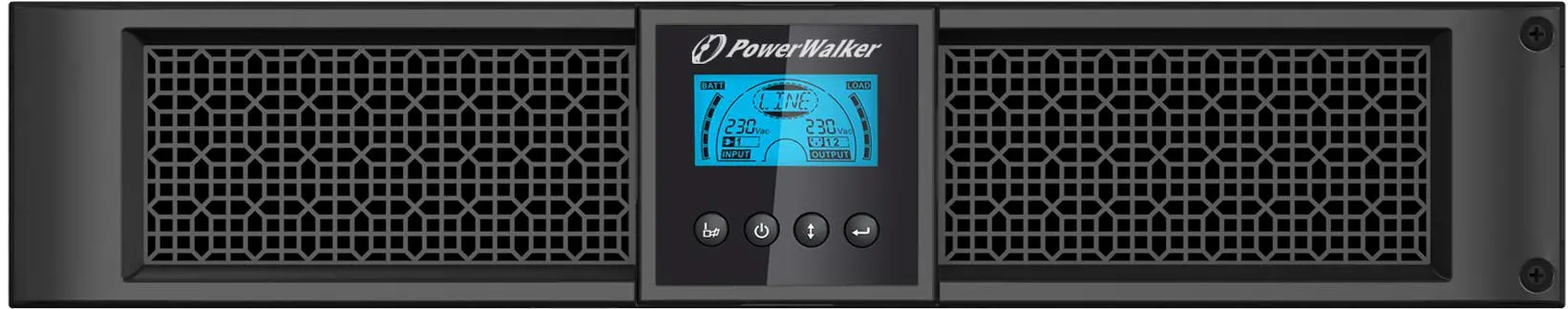 UPS POWERWALKER VFI 1000RT HID LCD, 1000VA, On-Line - image 2