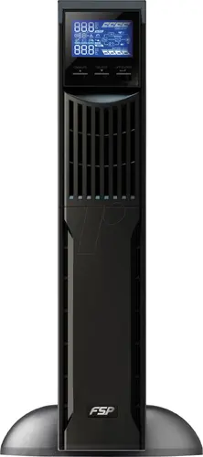 UPS FSP Group Champ Rack 1K, 1000VA, 900W, LCD, 3 Schuko, USB, RS-232 - image 2
