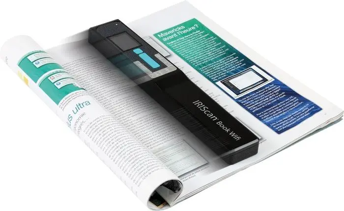 Преносим скенер IRIS IRIScan Book 5 WiFi, A4 за списания и книги, 30 стр/минута - image 1