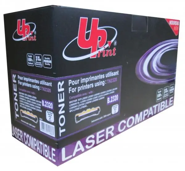 Cartuș toner UPRINT TN-2320/TN2320, BROTHER, Negru