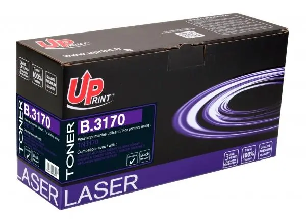 Κασέτα γραφίτη UPRINT TN3170, BROTHER, Μαύρο