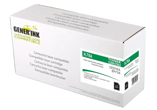 Cartuș toner GENERINK CE278A, P1566/P1560/P1600/P1606/M1536/M1530, HP, negru - 1