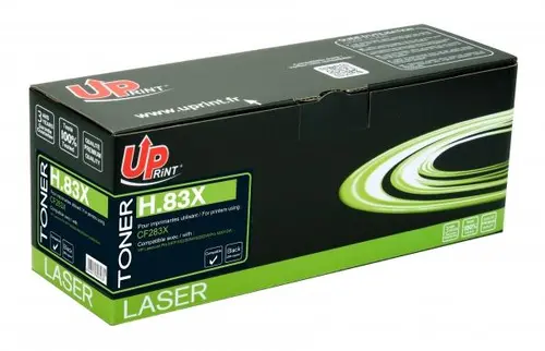 Тонер касета, UPRINT, 2200k, Черен – съвместима с HP CF283X и Canon 727/737, LaserJet Pro MFP M125/M127/M225/M201N, MF211/212/215/227/244