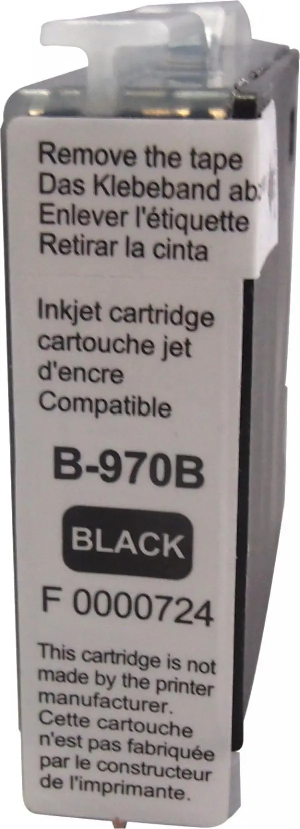 Cartuș de cerneală UPRINT LC970,LC1000, BROTHER, Negru - image 1