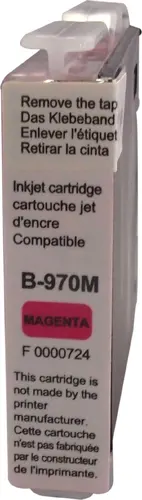 Δοχείο μελανιού UPRINT LC970, LC10000 BROTHER, Ματζέντα - 2