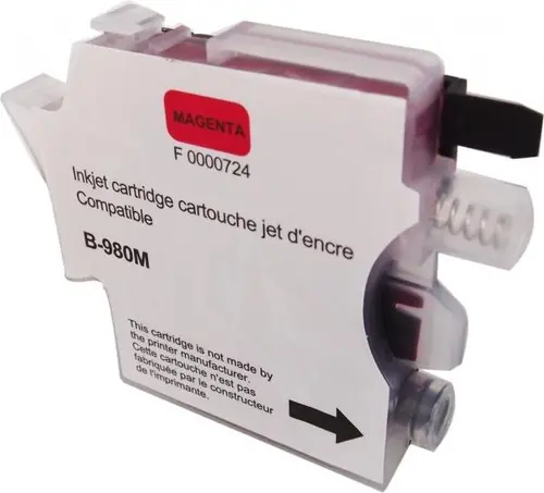 Cartuș de cerneală UPRINT LC980/1100 BROTHER, Magenta - 2