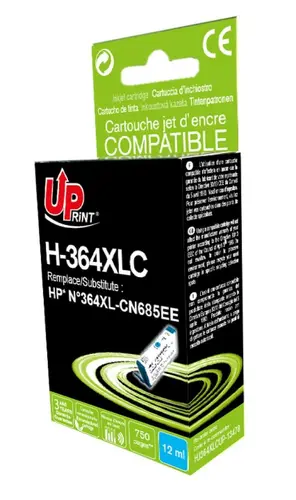 Cartuș de cerneală UPRINT CN685 HP No364XL , Cyan - 1