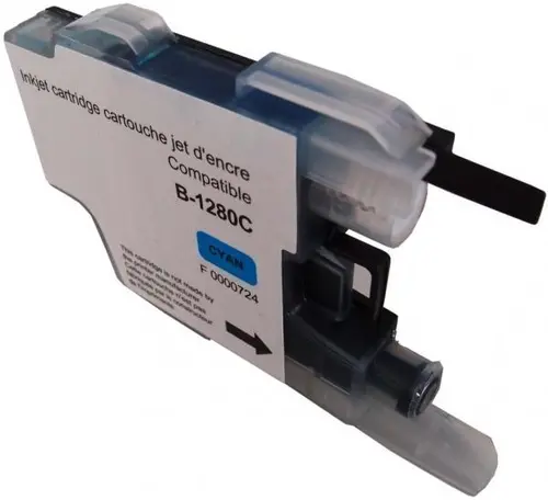 Κασέτα μελανιού UPRINT LC1280XL/1240, BROTHER, Cyan - 2