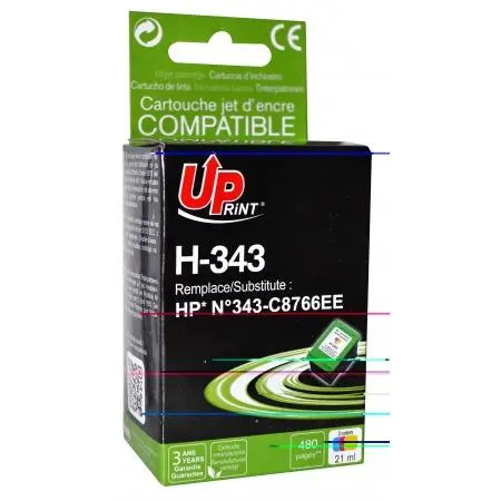 Мастилена касета, UPRINT, Color – съвместима с HP C8766