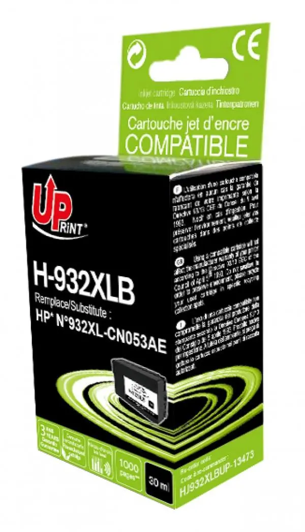 Cartuș de cerneală UPRINT CN053A HP, Negru