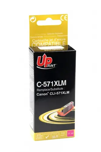 Cartuș de cerneală UPRINT CLI 571XL-M CANON, Magenta - 1