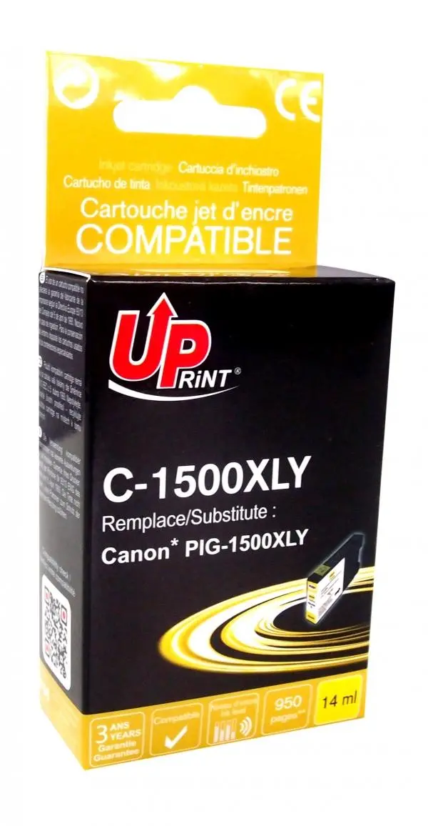 Δοχείο μελάνης UPRINT PGI1500 Canon, Μπλε