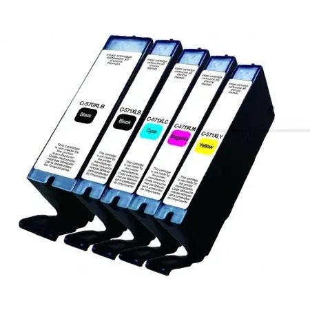 Мастилници UPRINT комплект CANON PGI-570 + CLI-571BK/C/M/Y XL - image 1