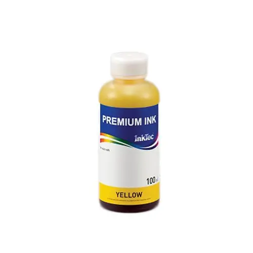 Sticlă de cerneală INKTEC pentru Canon CLI-8Y/PG-41/51, 100 ml, Galben - 1