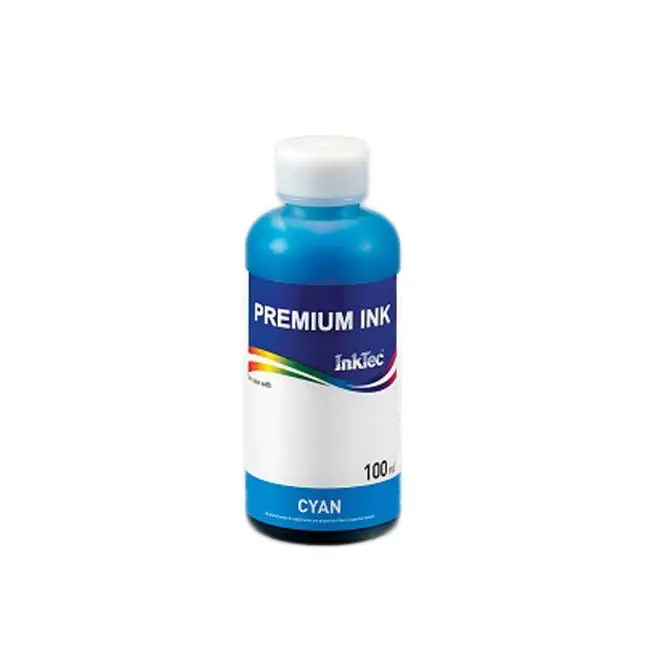 Sticlă cu cerneală INKTEC pentru Epson T0822 Stylus Photo R285/R270/ R290/ R390/ RX590/ P50, 100 ml, Cyan
