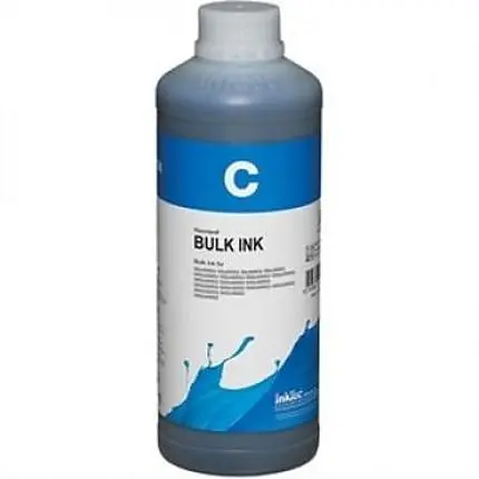 Φιάλη μελάνης INKTEC για Epson, T2422,T2432,T2562, T2612, T2632, T2692, T2732, 1000 ml, Κυανό