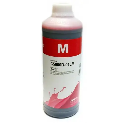 Φιάλη μελάνης INKTEC για Canon PGI-1200/1300/1400/1500/2500, MB2020/5020/5070/iB4020, Dye, 1L, Κόκκινο - 1